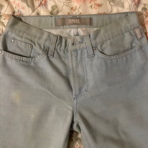 Baby Blue Vintage Versace Jeans